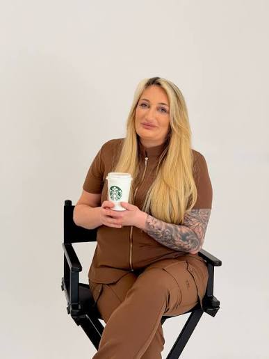 Charlotte Bron, registered nurse and founder of The Nurse Collective